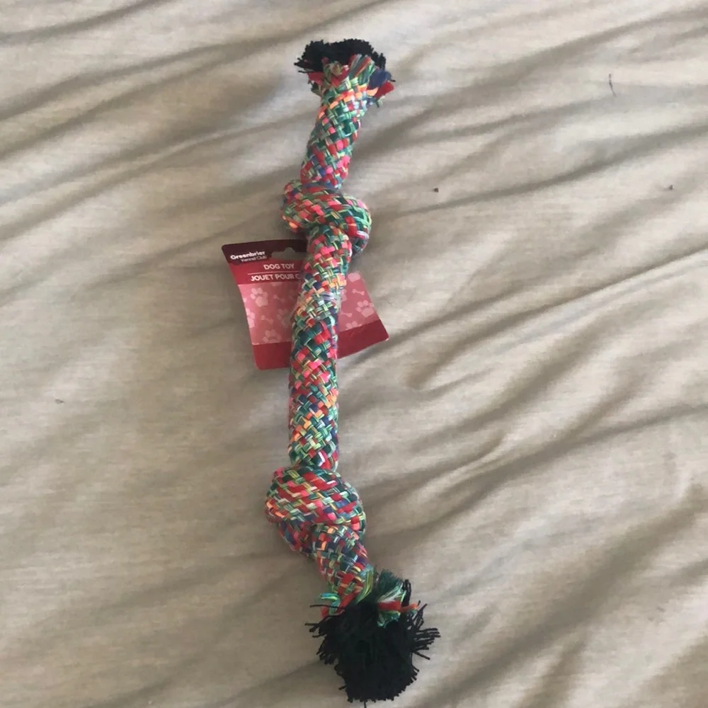 Colorful Dog Rope Toy